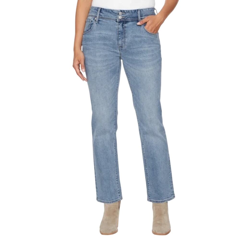 Hudson Ladies' Slim Straight Leg Jean Icy Blue Size 12